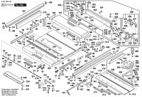Bosch 3 601 M30 461 GTS 10 XC Table Saw 110 V / GB Spare Parts GTS10XC